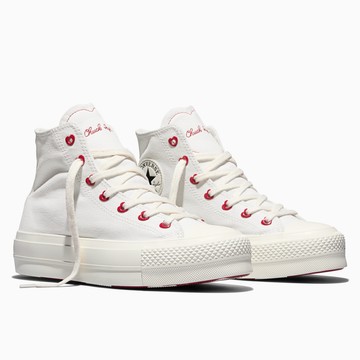 CONVERSE CTAS LIFT HI VINTAGE WHITE/EGRET 女 休閒鞋 A19058C