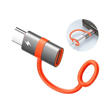 Mcdodo Lightning 轉 Type-C 轉接頭 轉接器 3A PD快充 (防丟掛繩) OT-553