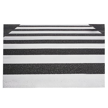 QiMart 珪藻土吸水軟地墊 獨家設計款  創意馬路斑馬線  50 x 80cm