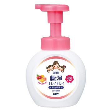 日本獅王趣淨洗手慕斯250ml清新果香