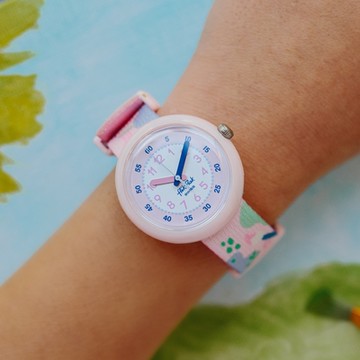 FlikFlak 兒童手錶 ART LOVER 兒童禮物/安全防水/瑞士製造 FPNP142 (31.85mm)