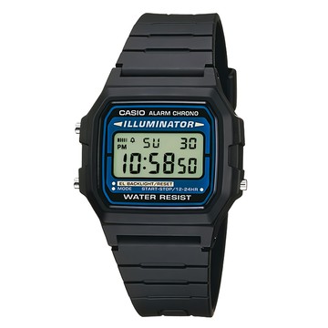 CASIO 卡西歐 F-105W-1A 手錶  黑色