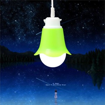心飛翔 usb燈led節能燈野營強光移動電源充電寶5v燈泡5w USB夜燈