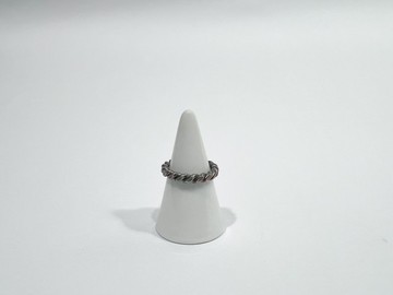 麻花戒-染黑款【RSD1014】銀戒.男戒.女戒.尾戒