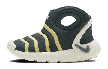 TD NIKE DYNAMO GO BOOT KHAKI GREY YELLOW