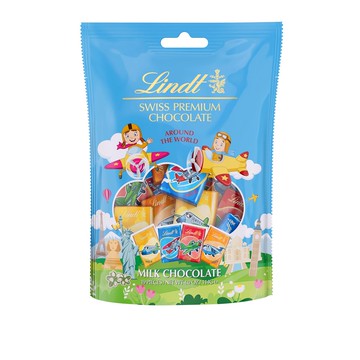 LINDT 瑞士蓮｜綜合袋裝牛奶巧克力薄片