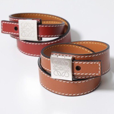 LOEWE ロエベ ブレスレット SIMPLE LEATHER BRACELET 110.10