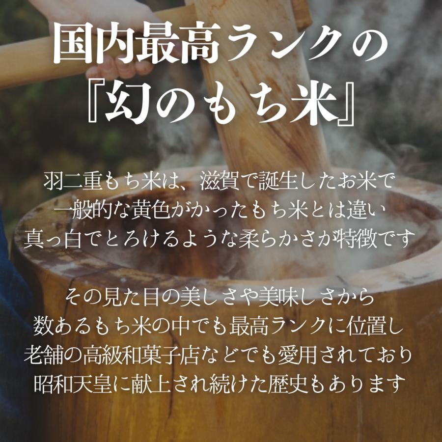 新米 お米 羽二重 もち米 7kg (1.4kg×5袋) 令和5年産 滋賀県産 餅つき 餅 お餅 おはぎ 赤飯 おこわ 嬉しいプレゼント付き 送料無料