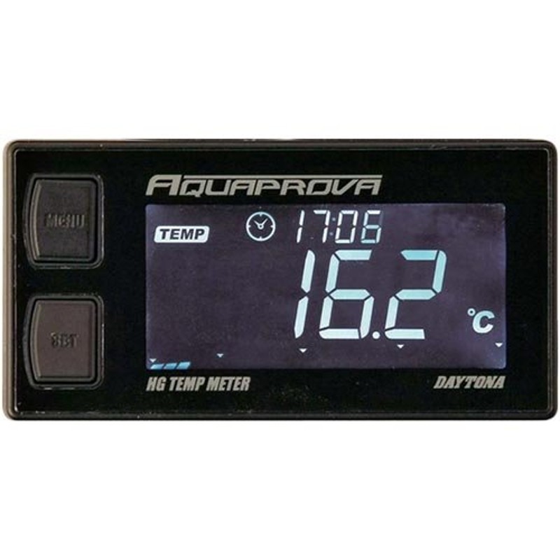 デイトナ DAYTONA AQUAPROVA HG TEMP METER 72813 バイクパーツ ハンドル回り 油温計 水温計 バイク用 通販  LINEポイント最大0.5%GET | LINEショッピング