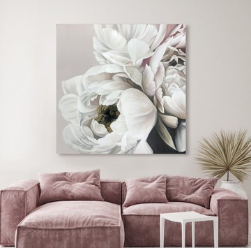 牡丹畫 | 牡丹畫原作 | 花卉原作 | 灰絲牡丹