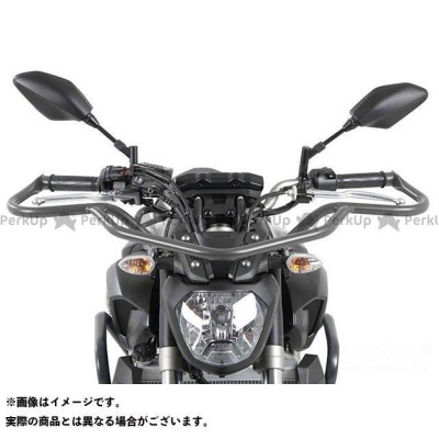 新品／ヘプコ＆ベッカー MT-07 フロントガード（ブラック） HEPCO＆BECKER バイク