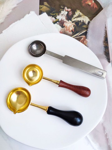 Melting Spoon 封蠟勺 火漆勺 - 融蠟 火漆爐用勺  共4色