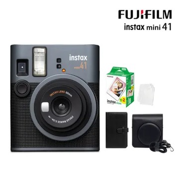 【皮套20張底片相冊組合】 FUJIFILM 富士 instax mini 41 拍立得相機 (公司貨)