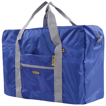Travel Blue 旅行大容量摺疊行李袋 48L 90%回收聚酯纖維  59 x 41 x 20cm  藍色  1個