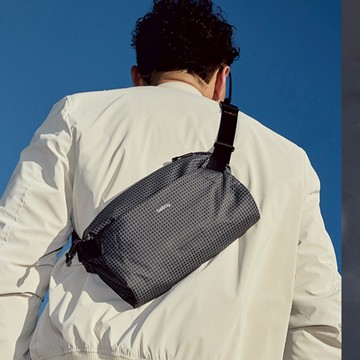 澳洲Bellroy Lite Sling Mini 台灣公司貨 -  ArcadeGray 格紋灰