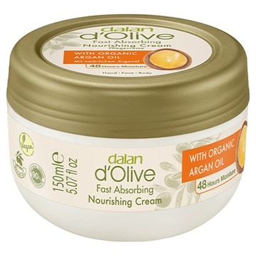 dalan 達欖 摩洛哥堅果油特潤深層滋養修護霜  150ml  1罐