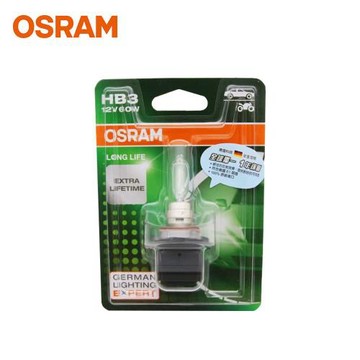 【OSRAM】長壽型 HB3/9005 汽車原廠燈泡 12V 60W 公司貨-1入