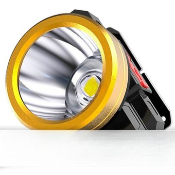 LED頭燈強光超亮頭戴式手電筒戶外家用遠射充電夜釣魚小氙氣礦燈