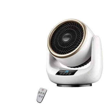 其他暖風機  YUCN 裕川 110V 取暖器 小型節能暖風機 家用桌面可搖頭定時 冷暖兩用 四季可用