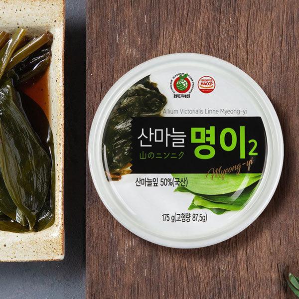 [トクドムヨク] 山のにんにくミョンイナムル(170g・缶詰) 韓国おかず