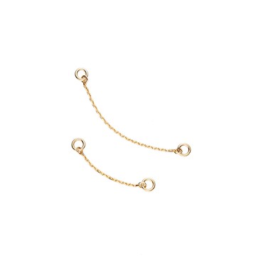 18K 耳環連結鍊 2cm/ 3.5cm (單邊販售)