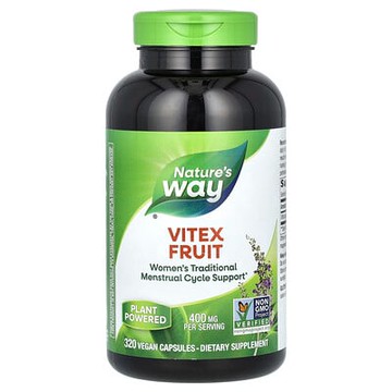 Nature's Way, 聖潔莓全素膠囊，400 微克，320 粒