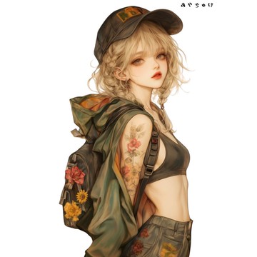 【6月新品】07-088-0077 拼貼風貼紙