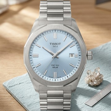 TISSOT 天梭 PRC 100 Solar太陽能手錶-39mm T1514221135100