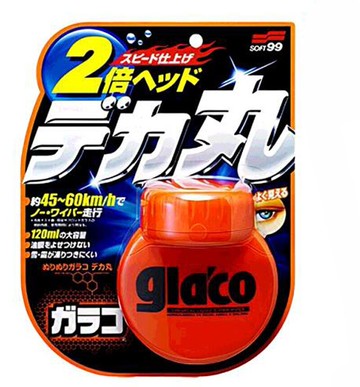 [COSCO代購6] W128606 Soft99 免雨刷 ( 巨頭 ) GLACO 系列 120毫升 X 2入