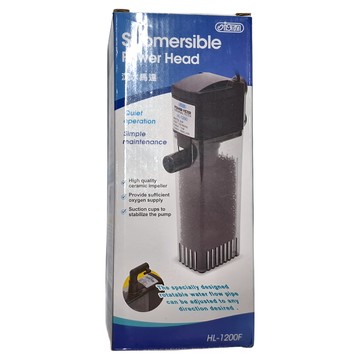 ISTA 伊士達 沉水過濾馬達 靜音 內置過濾器 濾杯 HL-1200F  8W  1個