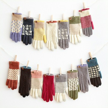 日本製 Tehtava+ 觸控保暖手套 男女適用 針織手套 防寒手套＊夏日微風＊