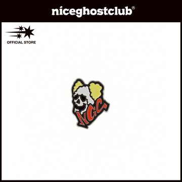 [niceghostclub] 骷髏 Ngc 別針徽章_Unisex_Korean style