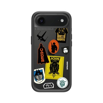 iPhone Air Mod NX -邊框背蓋組合 (相機按鈕) 黑 - 迪士尼-星際大戰 Star Wars - 星球大戰-貼紙系列