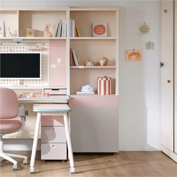 【iloom 怡倫家居】LINKI PLUS 600型 六層書櫃附配線孔 書櫃 書架 兒童書架 置物書架 玩具櫃 收納櫃