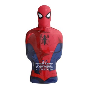 【包損即期品】SPIDERMAN 蜘蛛人經典戰衣限量珍藏版2合1沐浴洗髮精 350ml