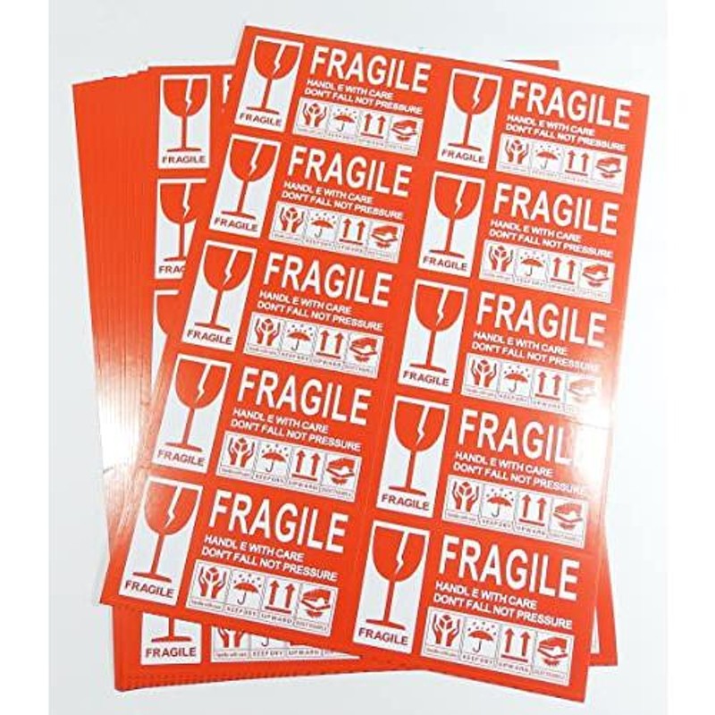 AIR CANADA 社内使用 FRAGILE ステッカー／フラジャイル 業務用 - 航空機