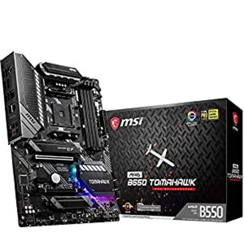 MSI MAG B550 TOMAHAWK マザーボード ATX [AMD B550 チップセット搭載 ...