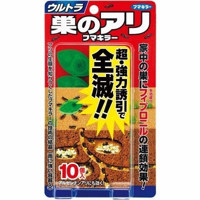 フマキラー（株） フマキラー アリ用殺虫剤 ウルトラ巣のアリフマキラー１０個入 430639 1PK（10個入）【391-5174】