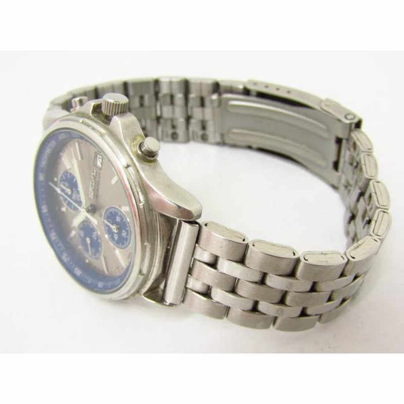 SEIKO セイコー 7T92-0BA0 クロノグラフ クォーツ腕時計