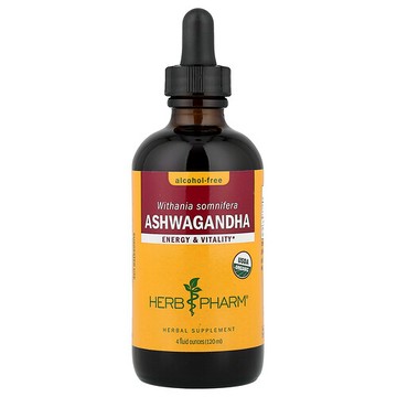 Herb Pharm, 南非醉茄，無乙醇，4 液量盎司（120 毫升）