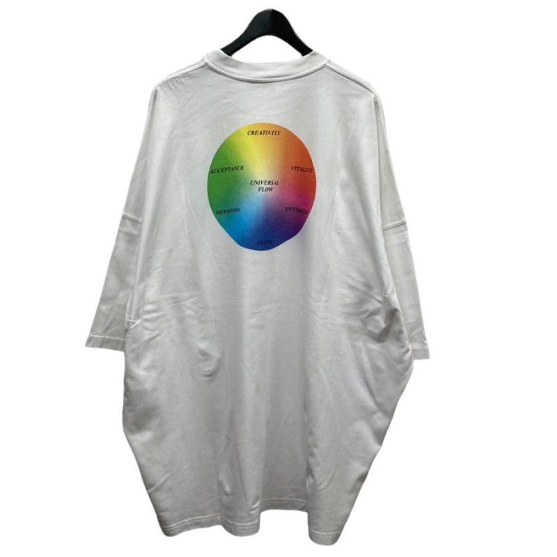 値下げ】BALENCIAGA 18AW「Universal Flow cotton T-shirt」オーバー  