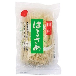 国産はるさめ １００ｇ　無漂白　国産100％（九州産・北海道）　2個までコンパクト便可　オーサワジャパン