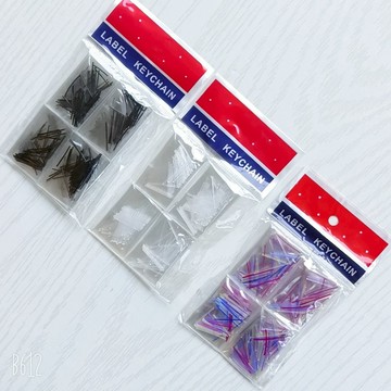 【24小時-臺中出貨】打耳洞防堵塑料膠針養耳朵膠棒 簡約塑料耳棒 耳針 養耳洞棒 黑色混彩透明耳釘