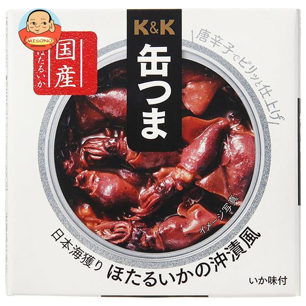 国分 KK 缶つま 日本海獲り ほたるいかの沖漬風 70g×12個入