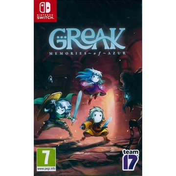 格雷克 阿祖爾的回憶 GREAK MEMORIES OF AZUR - NS SWITCH 中英日文歐版