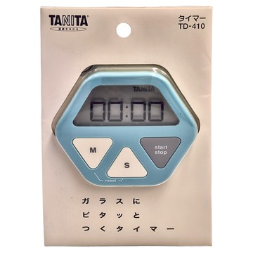 TANITA 塔尼達 電子計時器 TD410  藍色  1盒