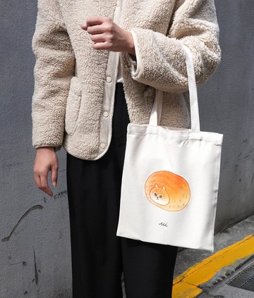 胖橘貓帆布提袋