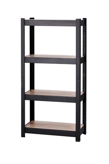 【廠商直送】隱藏式四層角鋼60*30*120cm-黑