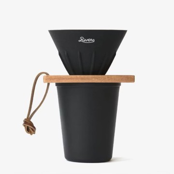 日本 RIVERS COFFEE DRIPPER 木頭濾杯架