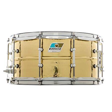 Ludwig 14" x 6.5" Double Hammered Brass Snare Drum (B-Stock)